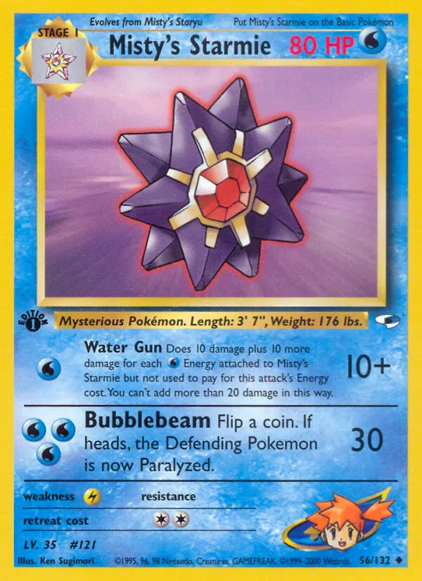 Misty's Starmie #56/132
