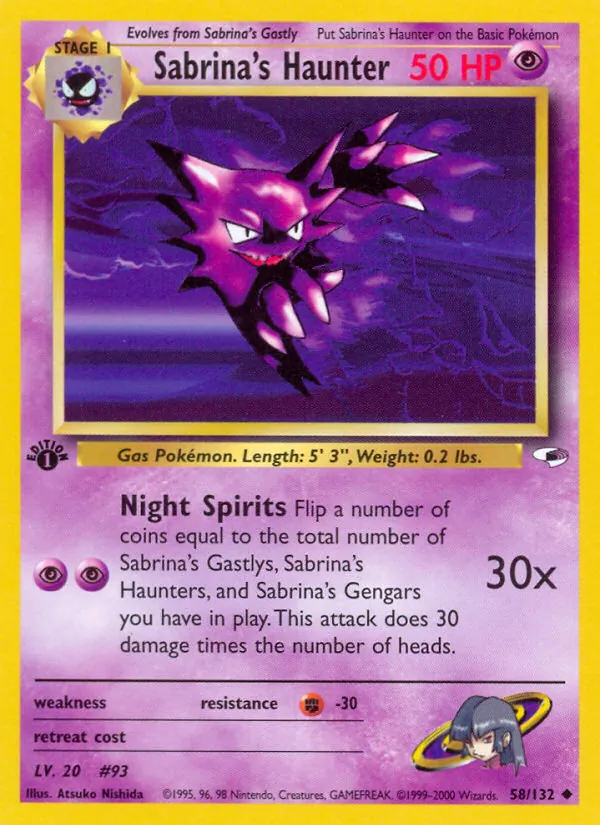 Sabrina's Haunter #58/132