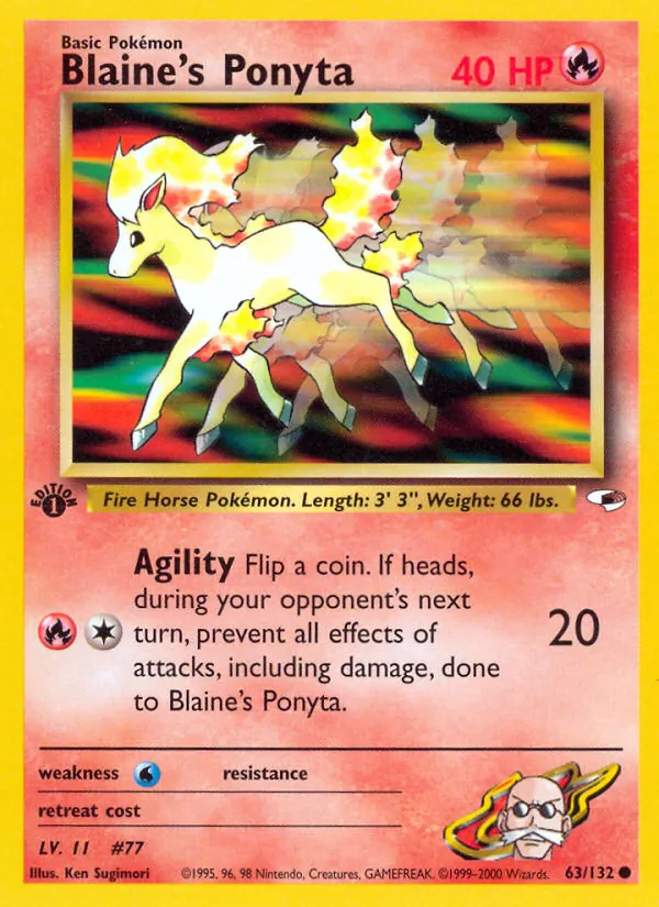 Blaine's Ponyta #63/132