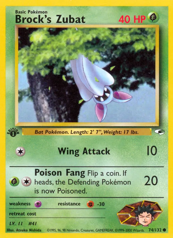 Brock's Zubat #74/132
