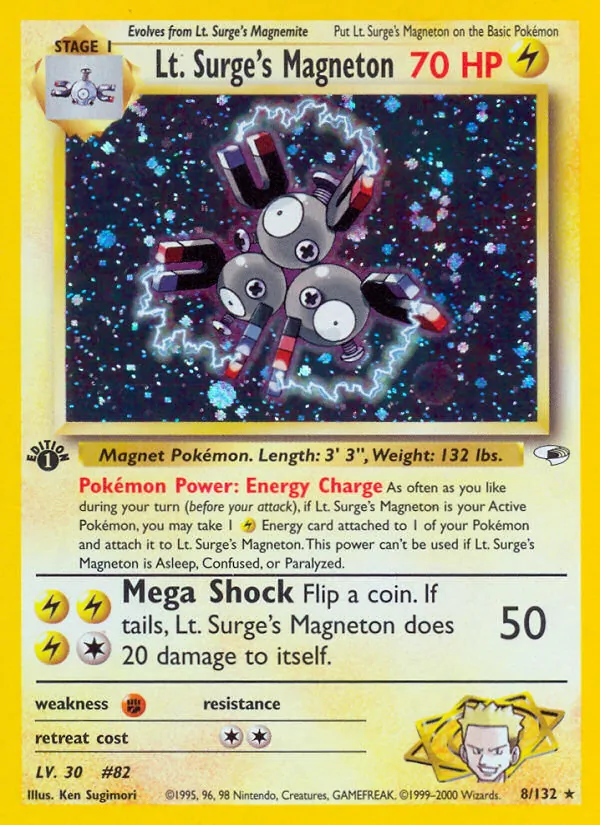 Lt. Surge's Magneton #8/132
