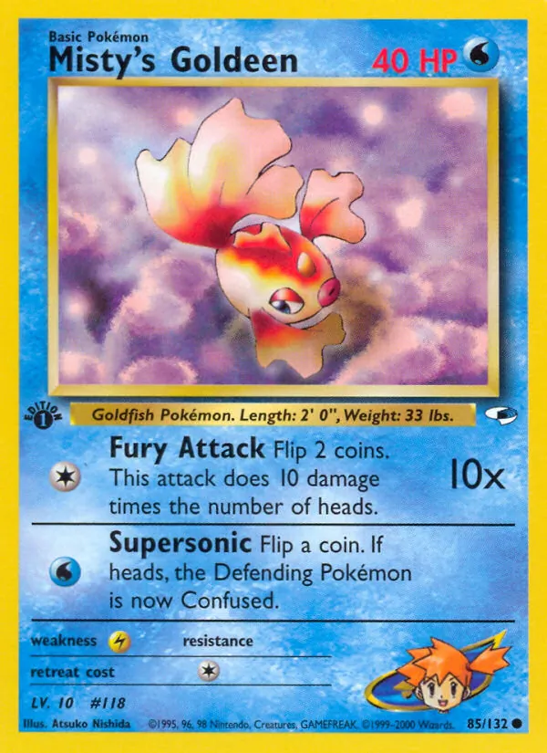 Misty's Goldeen #85/132