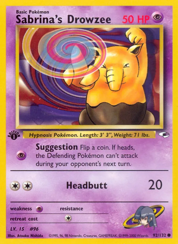 Sabrina's Drowzee #92/132