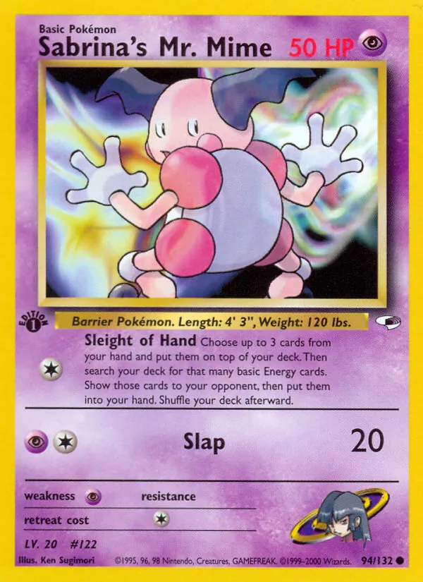 Sabrina's Mr. Mime #94/132