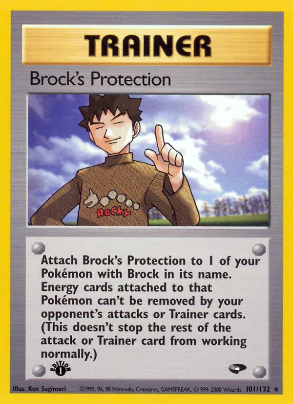 Brock's Protection #101/132