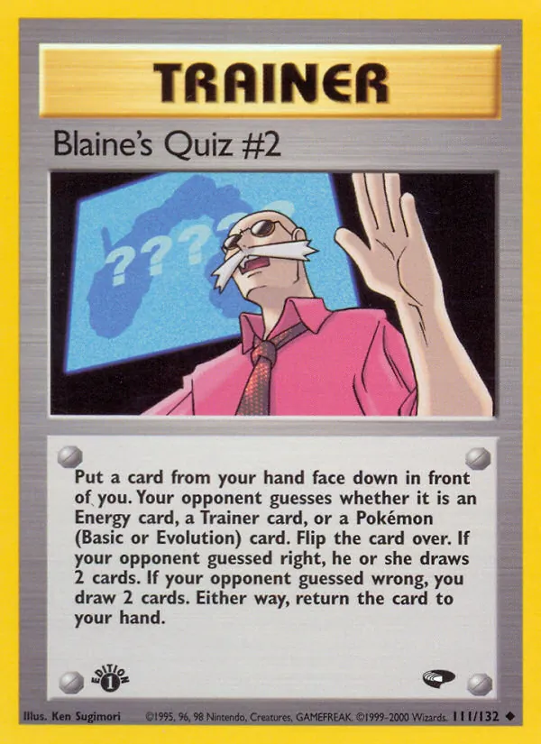 Blaine's Quiz #2 #111/132