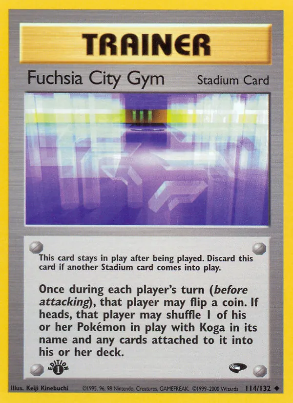 Fuchsia City Gym #114/132