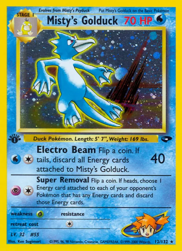 Misty's Golduck #12/132