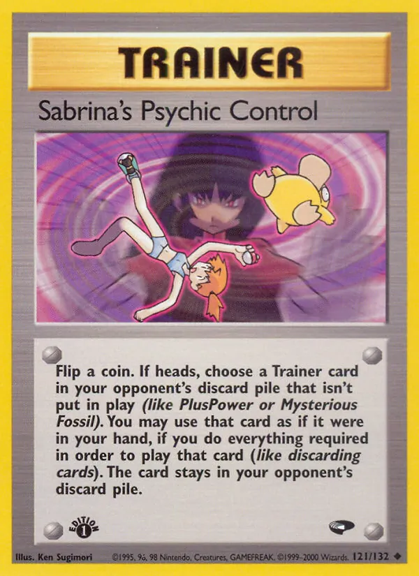 Sabrina's Psychic Control #121/132