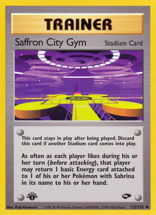 Saffron City Gym #122/132