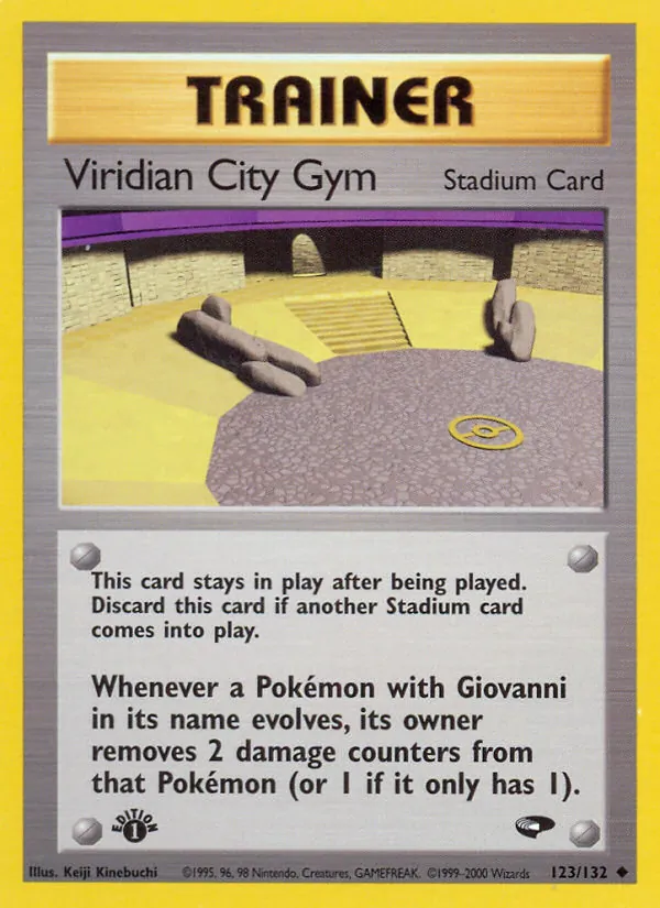 Viridian City Gym #123/132