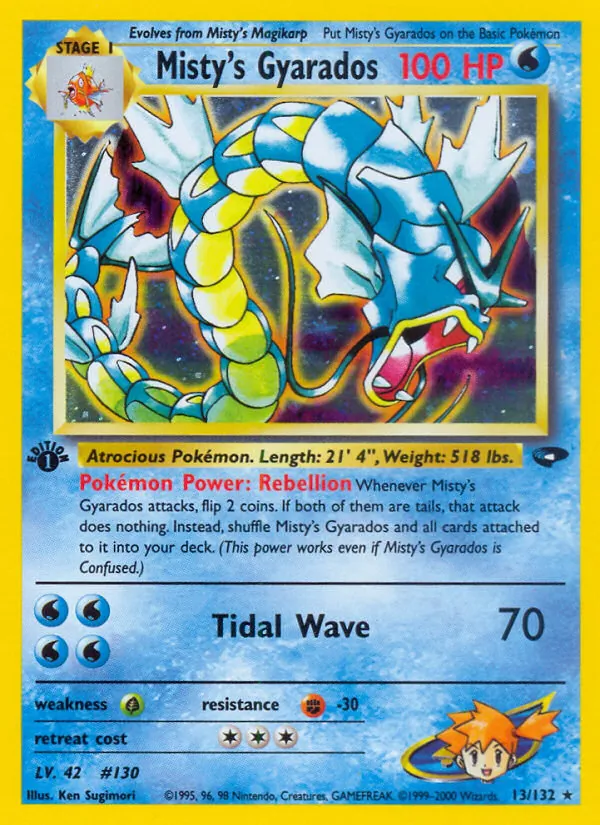 Misty's Gyarados #13/132