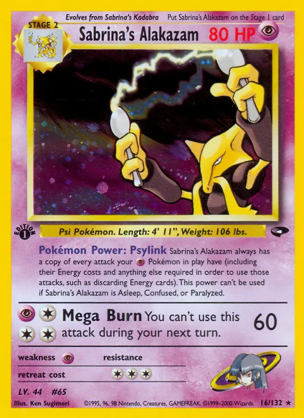 Sabrina's Alakazam #16/132