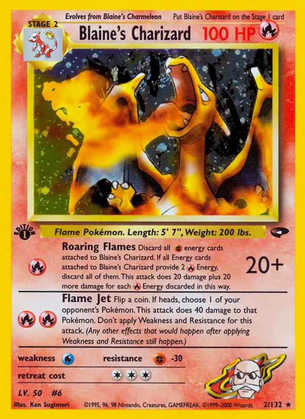 Blaine's Charizard #2/132
