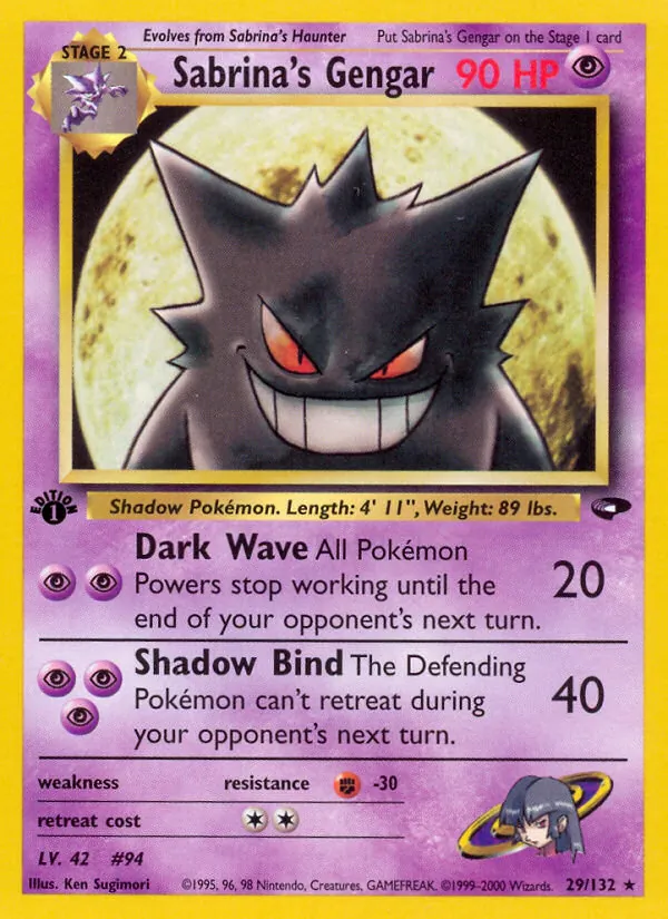 Sabrina's Gengar #29/132