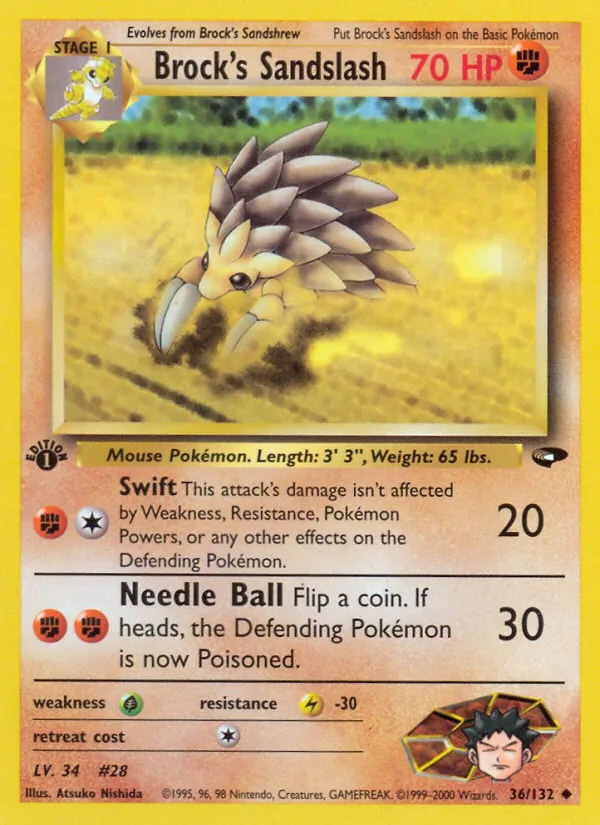 Brock's Sandslash #36/132