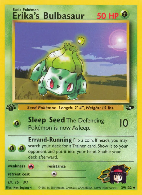 Erika's Bulbasaur #39/132