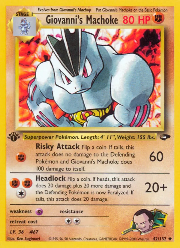 Giovanni's Machoke #42/132