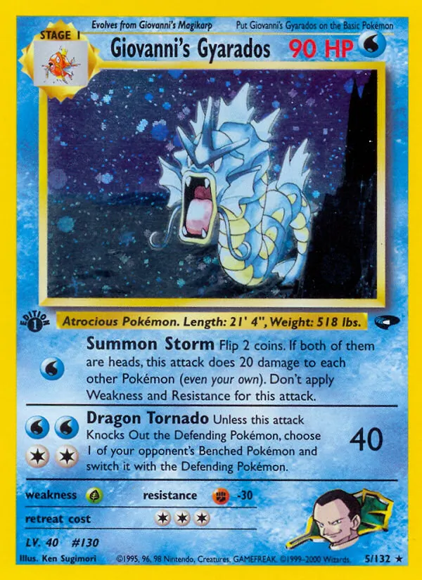 Giovanni's Gyarados #5/132