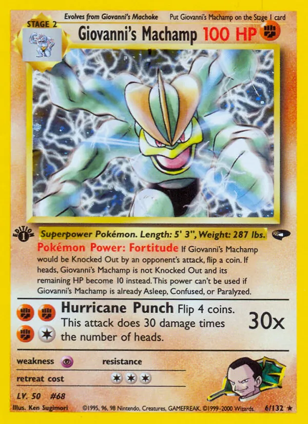 Giovanni's Machamp #6/132