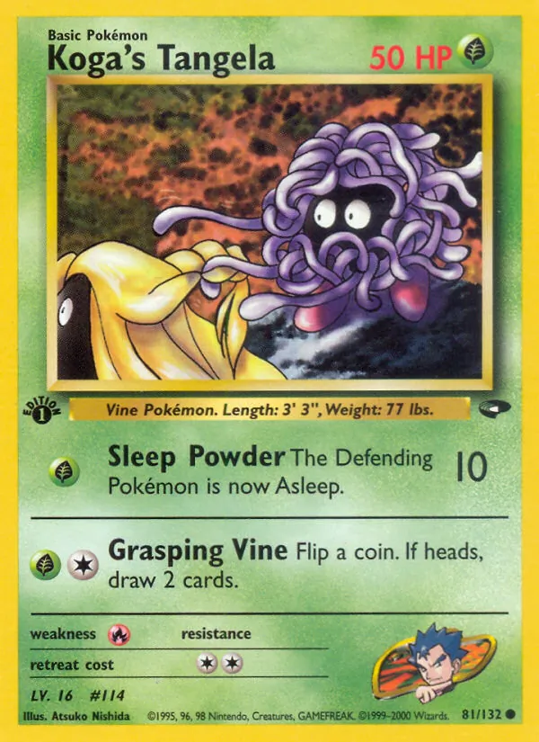 Koga's Tangela #81/132