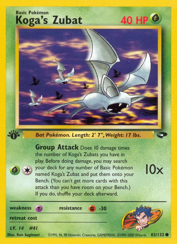 Koga's Zubat #83/132