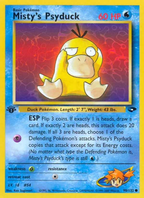 Misty's Psyduck #90/132