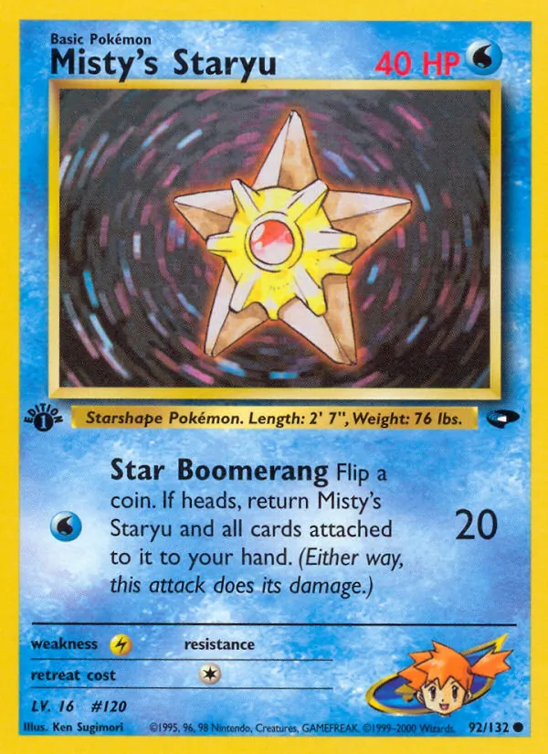 Misty's Staryu #92/132