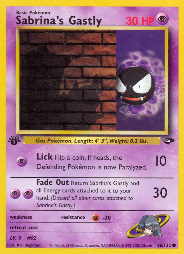 Sabrina's Gastly #96/132