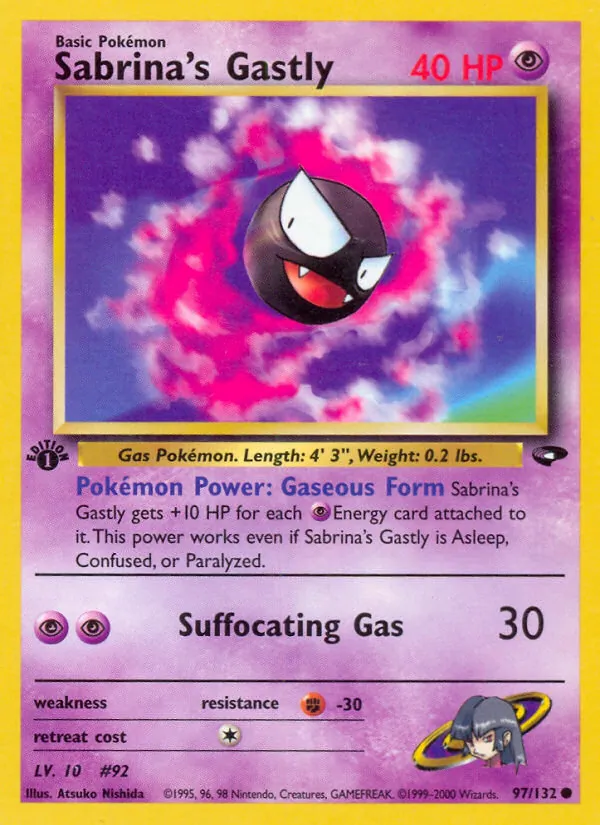 Sabrina's Gastly #97/132