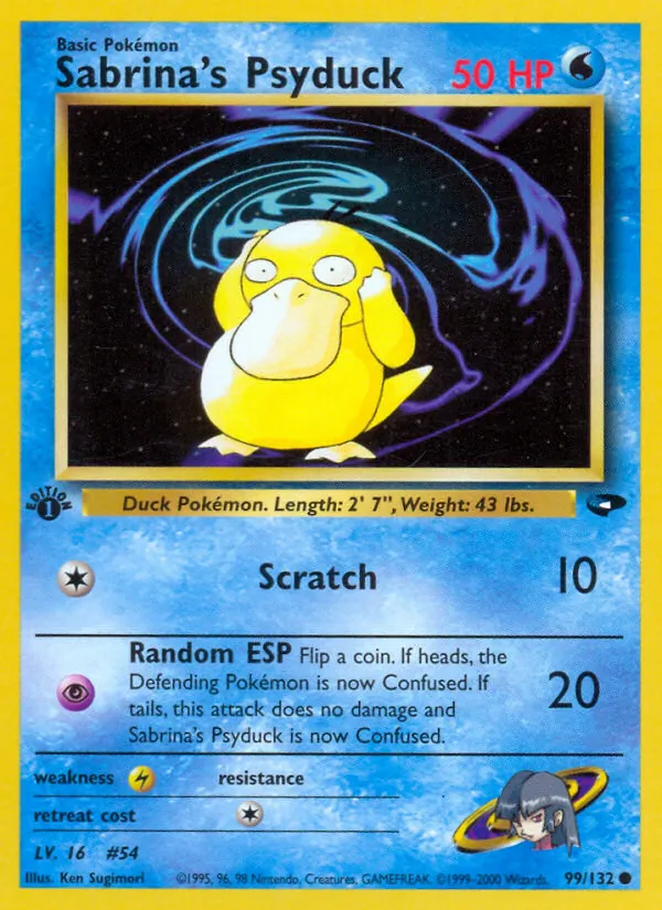 Sabrina's Psyduck #99/132