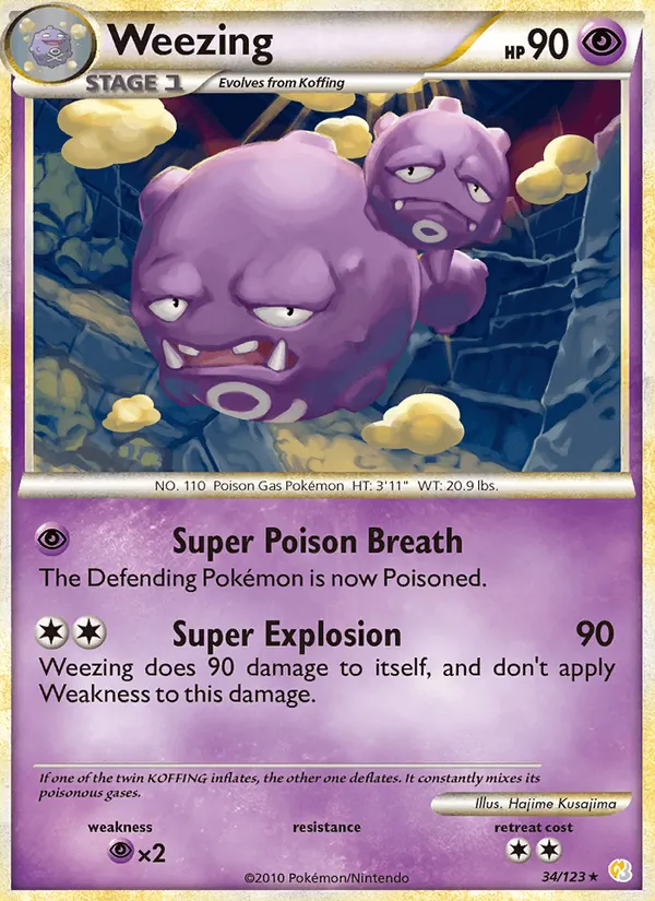 Weezing #34/123