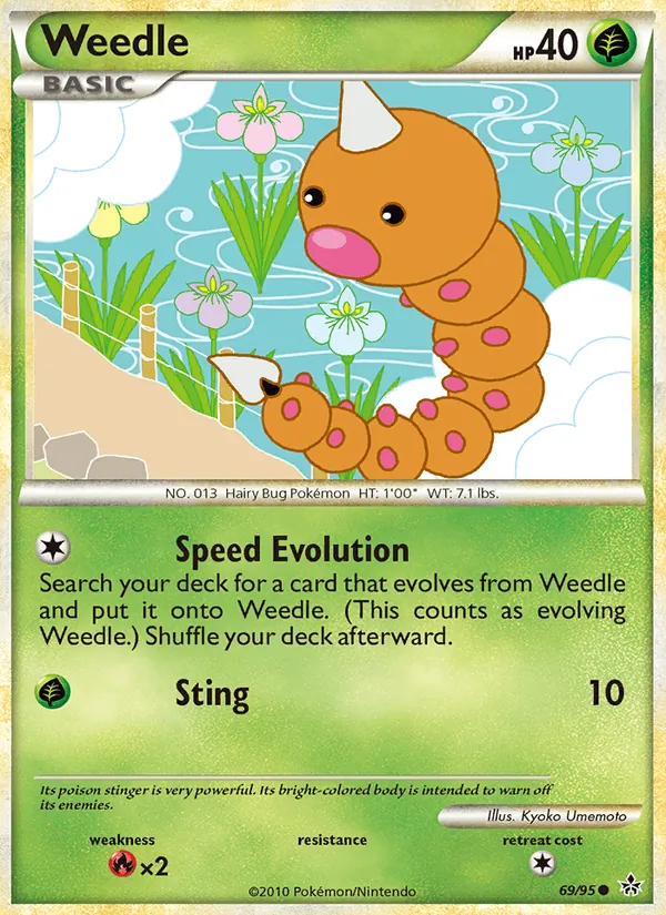 Weedle #69/95