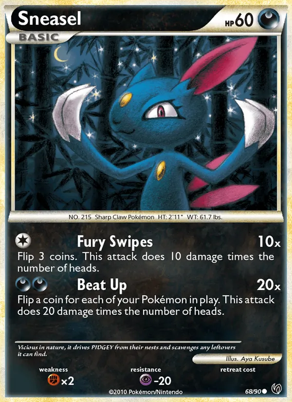 Sneasel #68/90