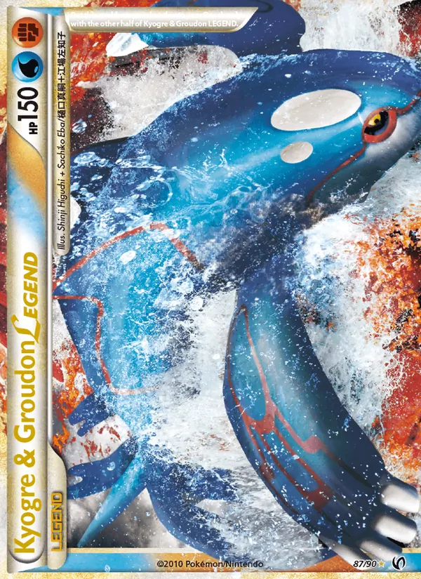 Kyogre & Groudon LEGEND #87/90