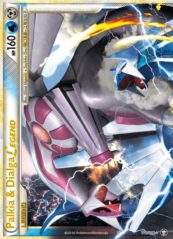 Palkia & Dialga LEGEND #101/102