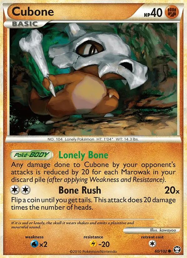 Cubone #60/102