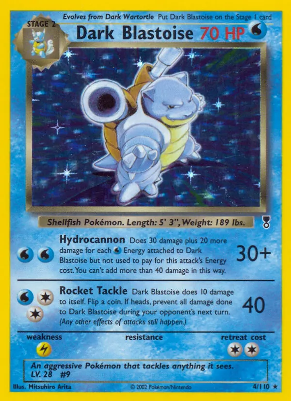 Dark Blastoise #4/110