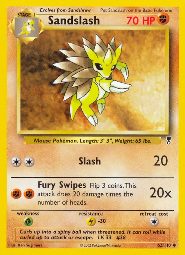 Sandslash #62/110
