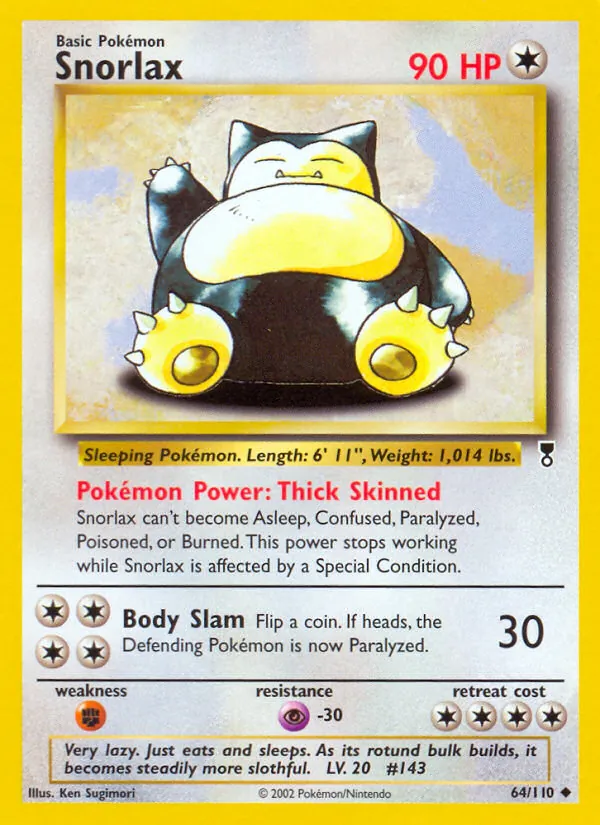 Snorlax #64/110