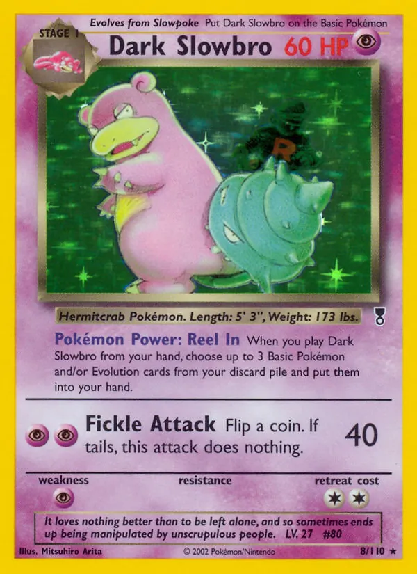 Dark Slowbro #8/110