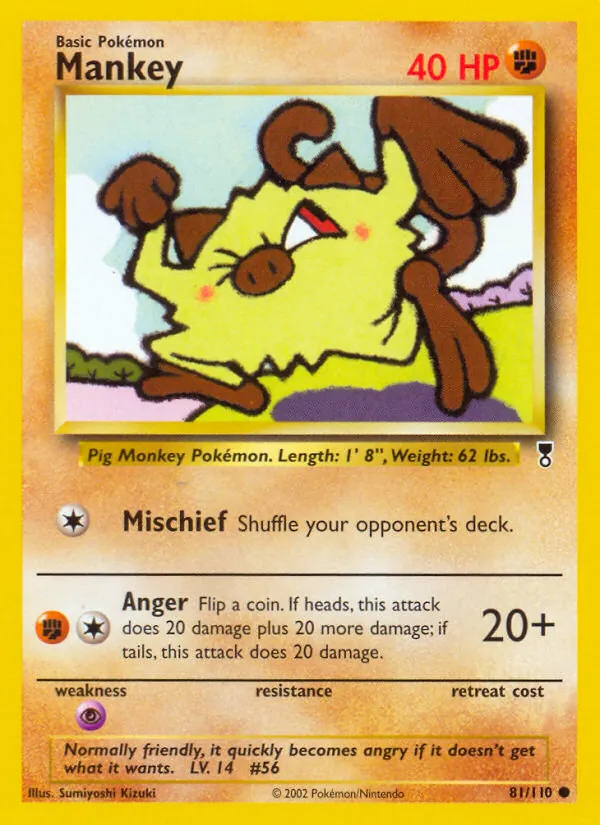Mankey #81/110