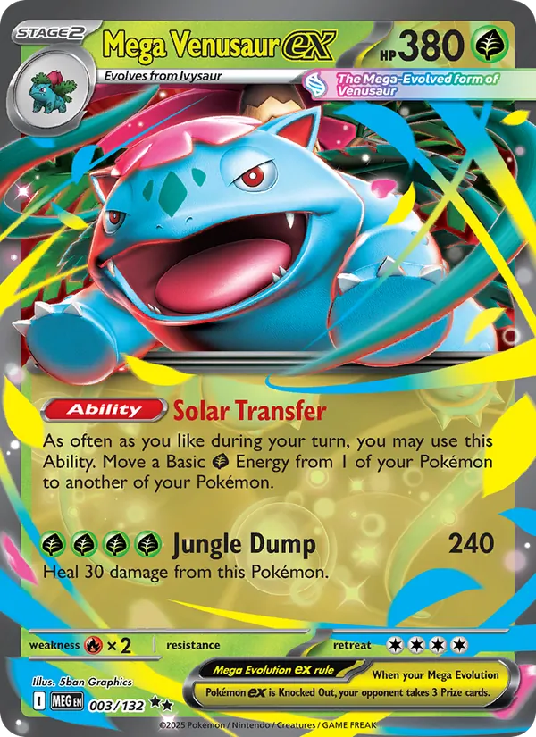 Mega Venusaur ex #003/132