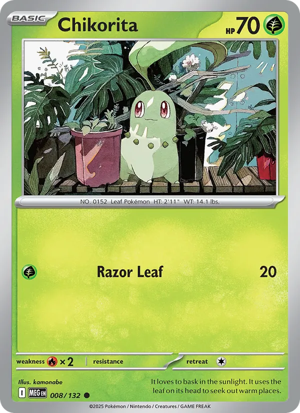Chikorita #008/132