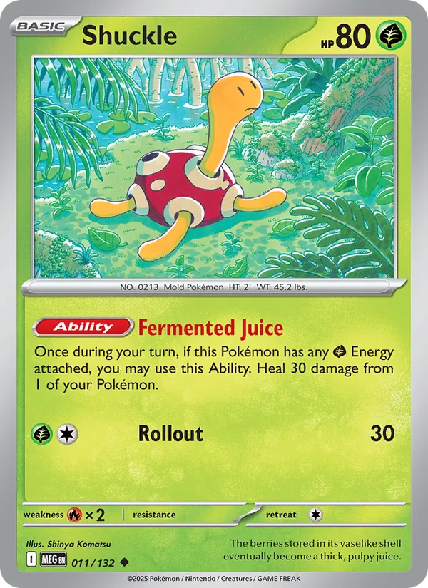 Shuckle #011/132