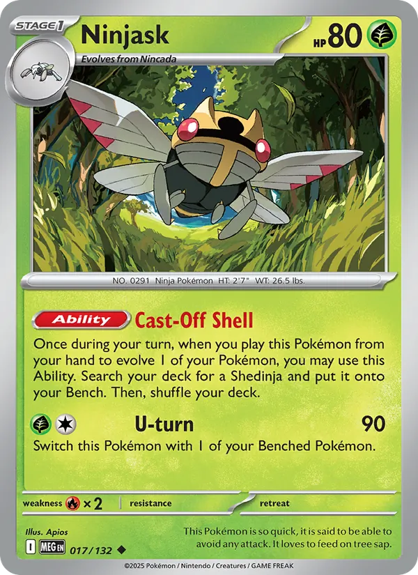 Ninjask #017/132
