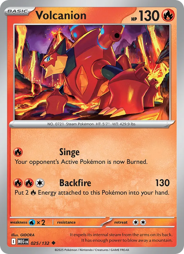 Volcanion #025/132