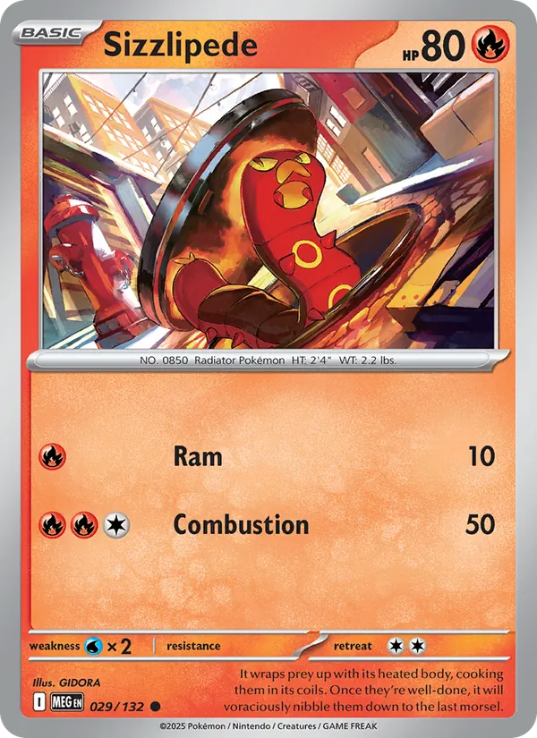 Sizzlipede #029/132