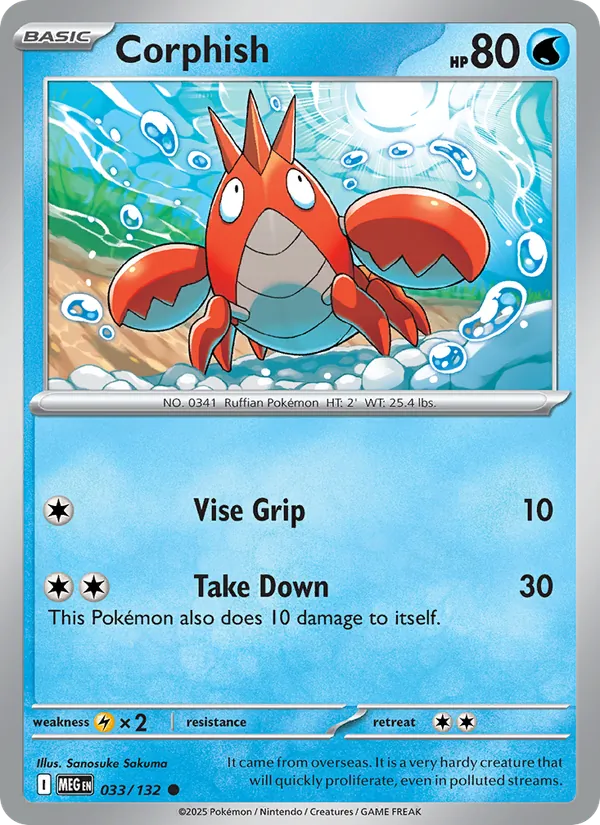 Corphish #033/132