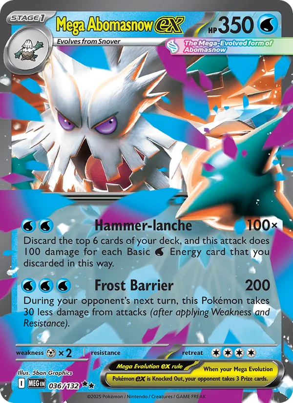 Mega Abomasnow ex #036/132